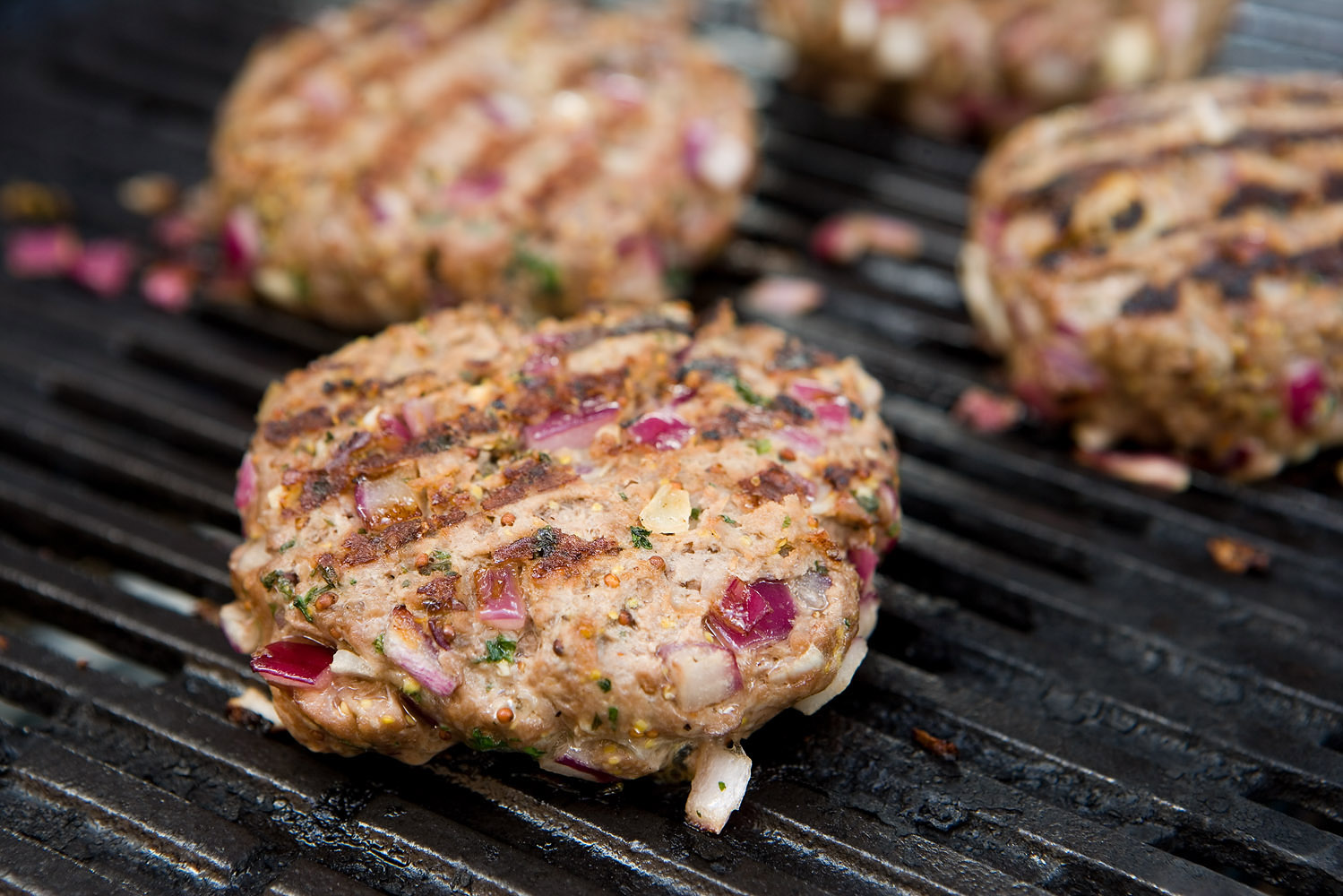 Mustard beef burgers Recipe